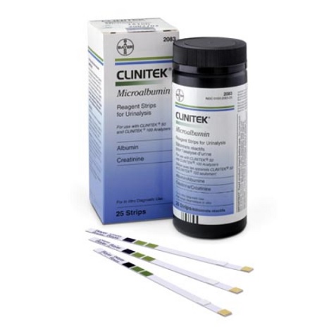 CLINITEX MICROALBUMIN URINE TEST STRIP